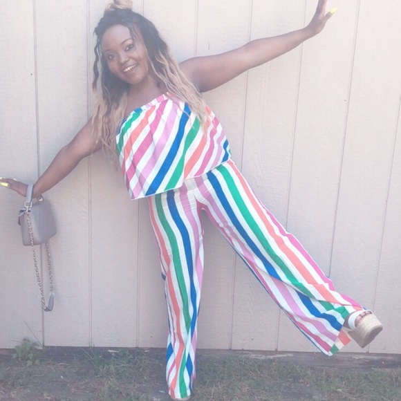 Rainbow Jumpsuit ❤️🧡💛💚💙 - Picture 3 of 4